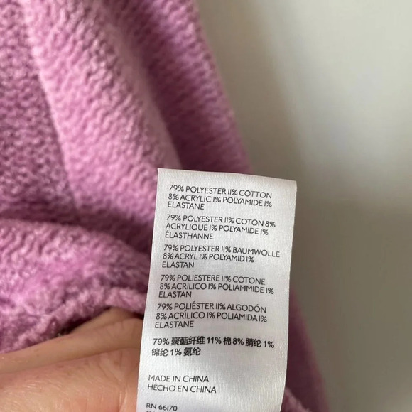 Urban Outfitters Dina Plush Soft Knit Cardigan Violet Purple Sz Medium - Picture 9 of 9